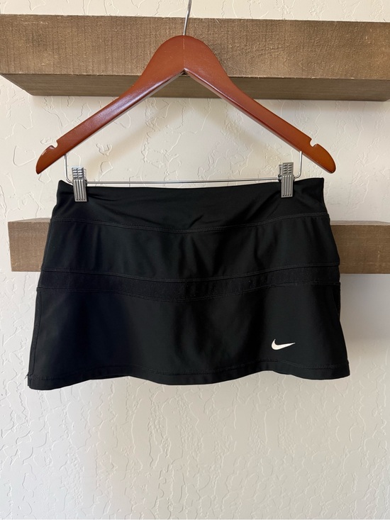 Nike Dresses & Skirts - Nike|Black Athletic Skort,Micro skirt with White Swoosh•••Athleisure loungewear